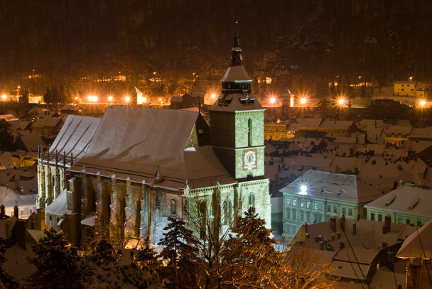 The Black church, Brasov, Romania - Foto, afbeelding