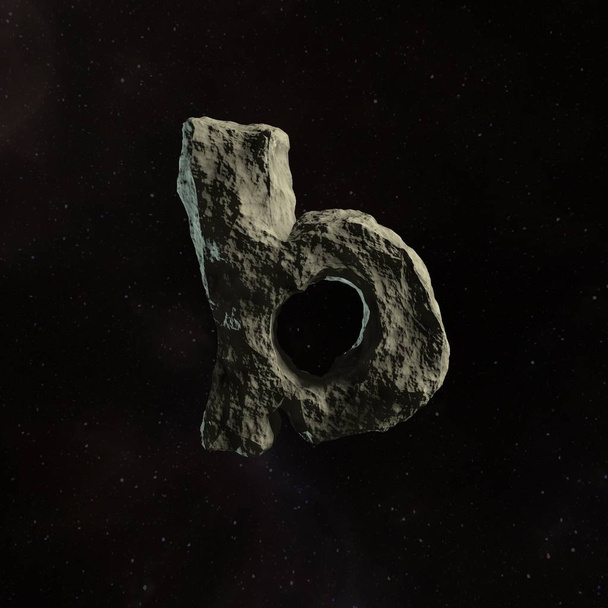 astéroïde foncé symbole B
 - Photo, image