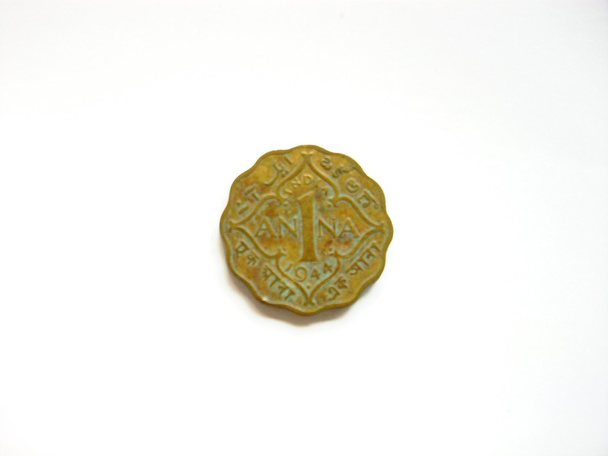 oude Indiase munt - Foto, afbeelding