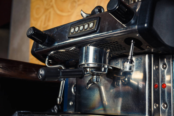 Coffee machine in the coffee shop - Foto, Imagem