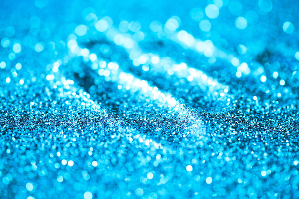 Texture astratta sfondo Blu Glitter ed elegante per Natale
. - Foto, immagini