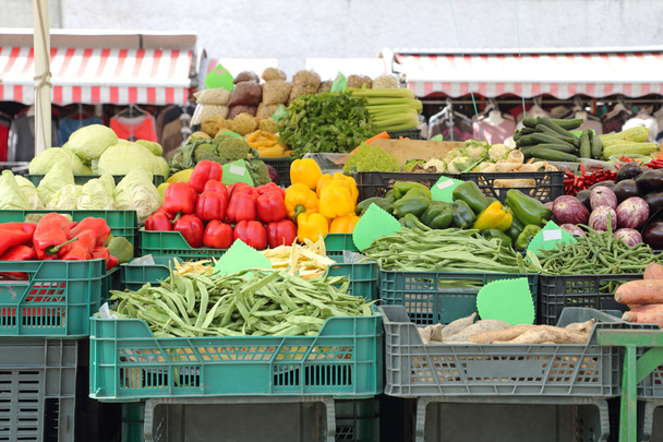 gazdálkodók piaci bódé - Fotó, kép