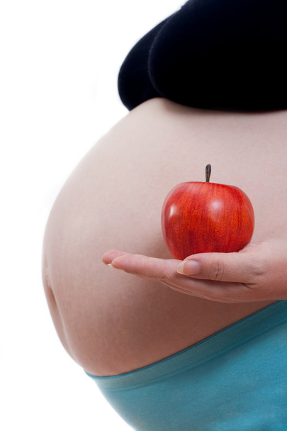 pregnant appel - Фото, изображение