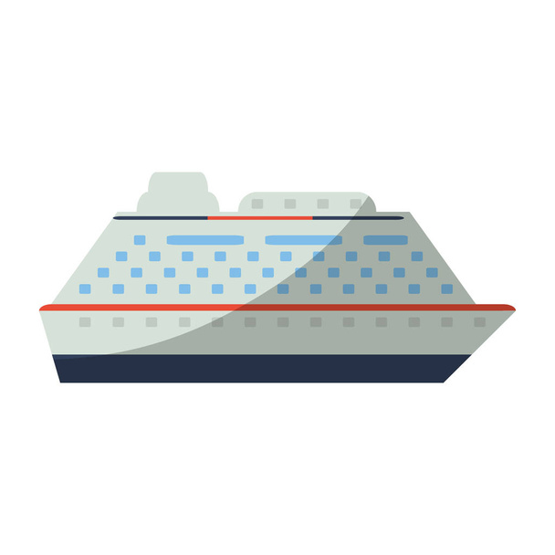 statek ikonę obrazu - Wektor, obraz