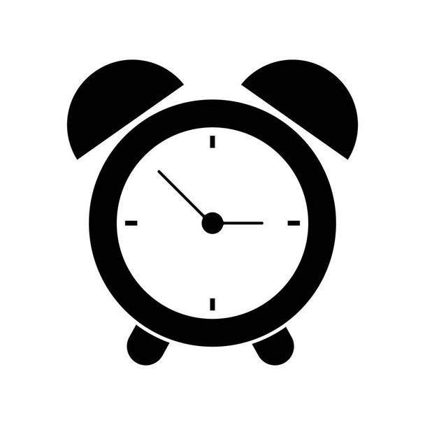 reloj hora alarma hora pictograma
 - Vector, imagen