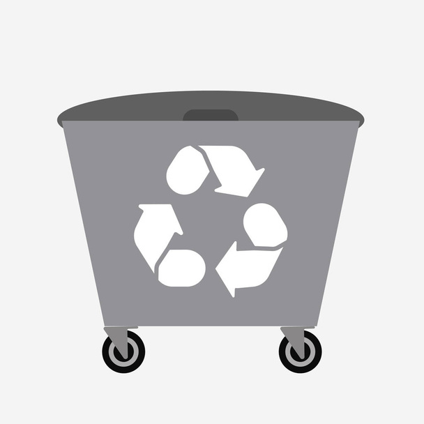Garbage Container vector - Vector, Image