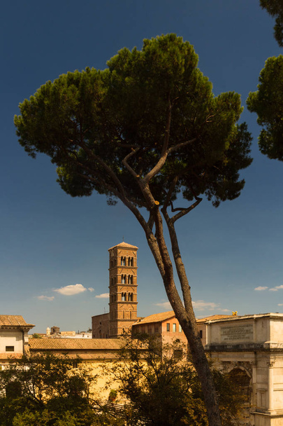 Tower of the Antiquarium Museum, Rome - Fotografie, Obrázek