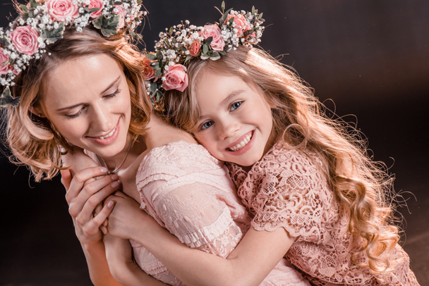 happy mother and daughter - 写真・画像
