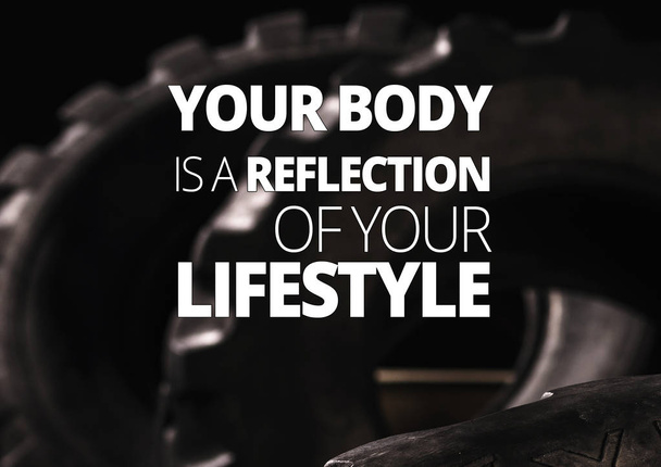Fitness motivation quotes - Foto, imagen