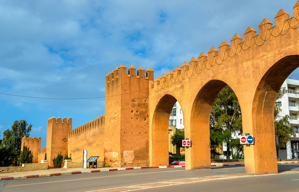 Old city walls in Rabat, Morocco - Photo, Image