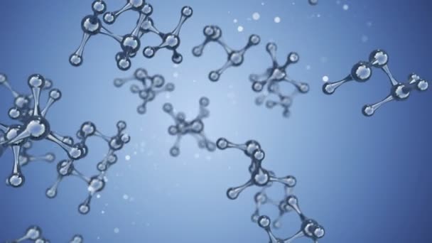 abstracte Dna-molecule lus - Video