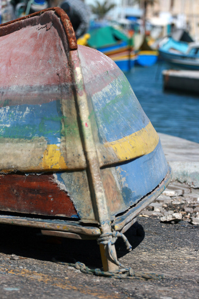 Vieux bateau de pêche
 - Photo, image