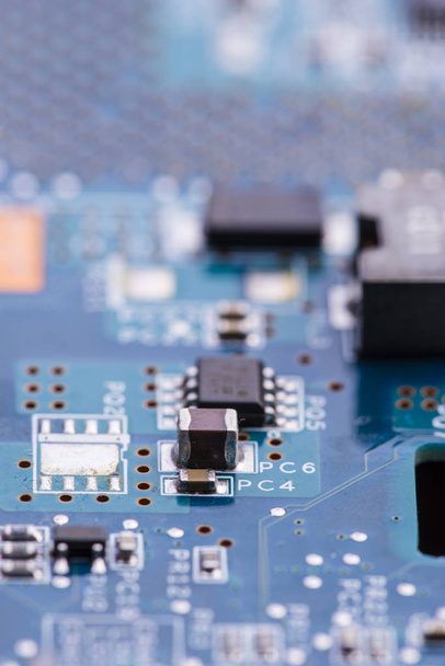 Detail of electronic circuits  - Foto, Imagem