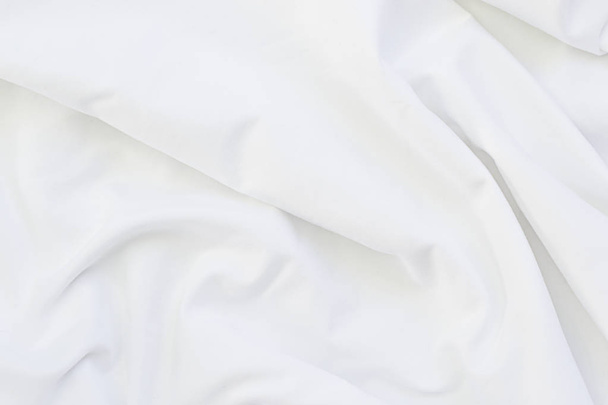 Primo piano di lenzuola bianche con spazio copia
 - Foto, immagini