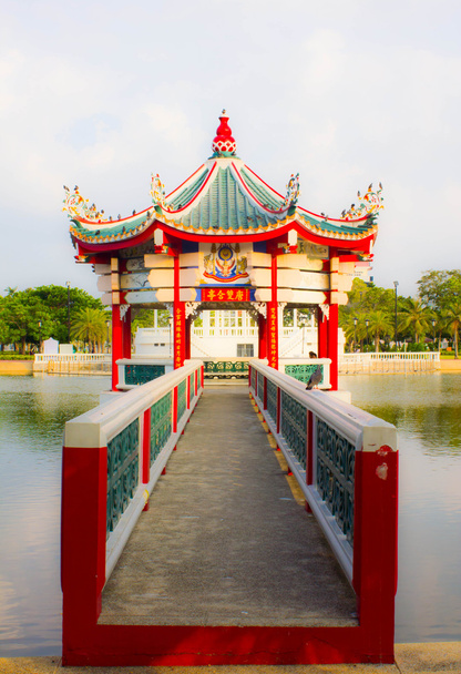 Picture of a chinese traditional gloriette - Photo, Image