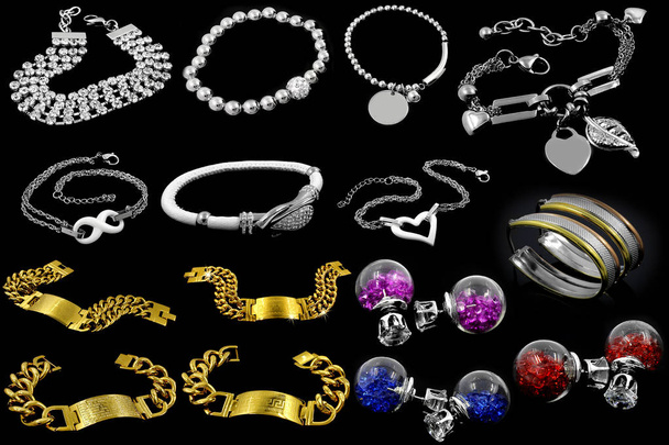 Jewelry big set mix - Photo, Image