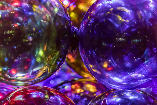 glass Christmas baubles - Foto, Imagen