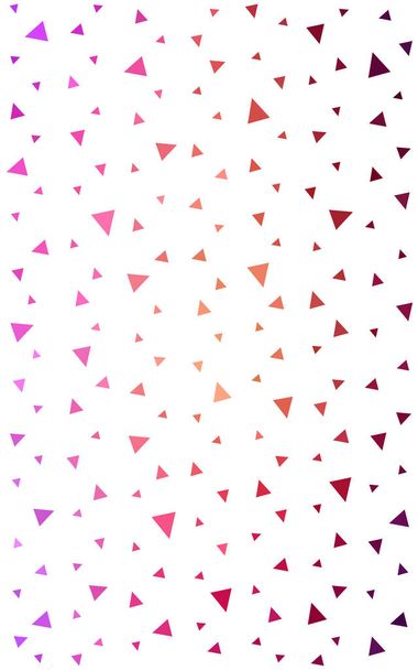 Rosa Chiaro, Giallo astratto sfondo geometrico composto da triangoli colorati
. - Foto, immagini