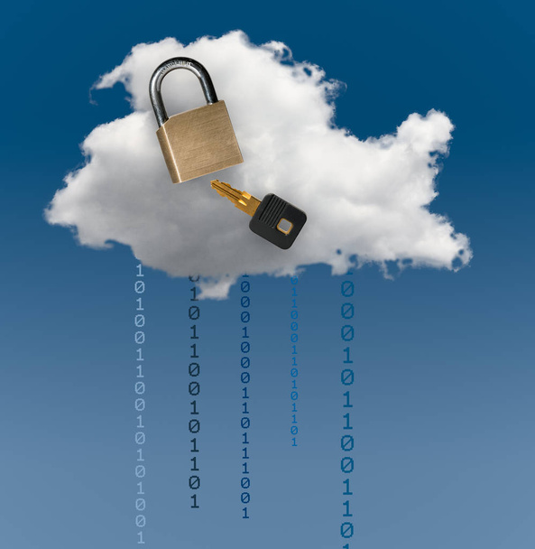 Ilustração dos desafios de segurança da computação em nuvem
 - Foto, Imagem