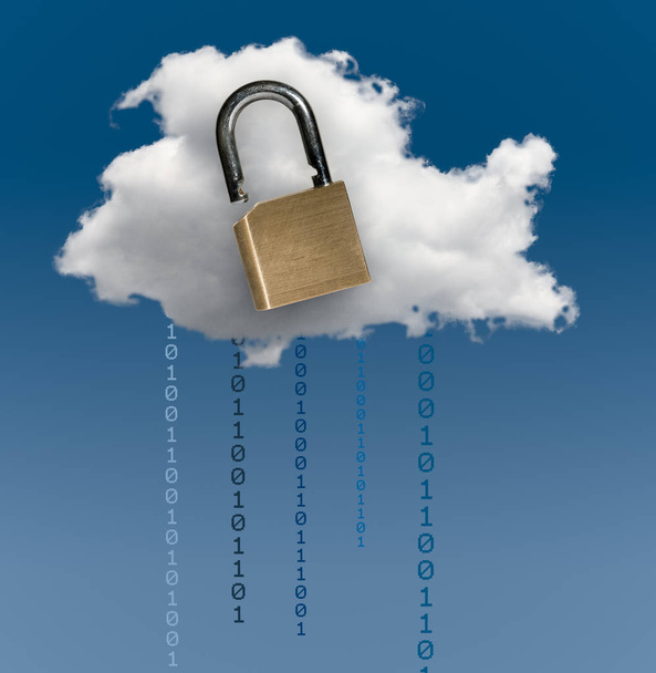 Ilustração dos desafios de segurança da computação em nuvem
 - Foto, Imagem
