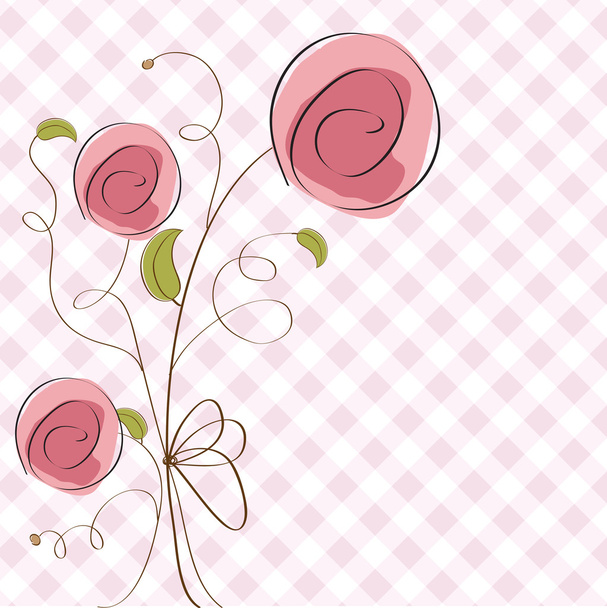 Delicate floral background - Foto, afbeelding