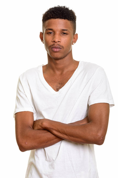 Young handsome African man  - Fotoğraf, Görsel
