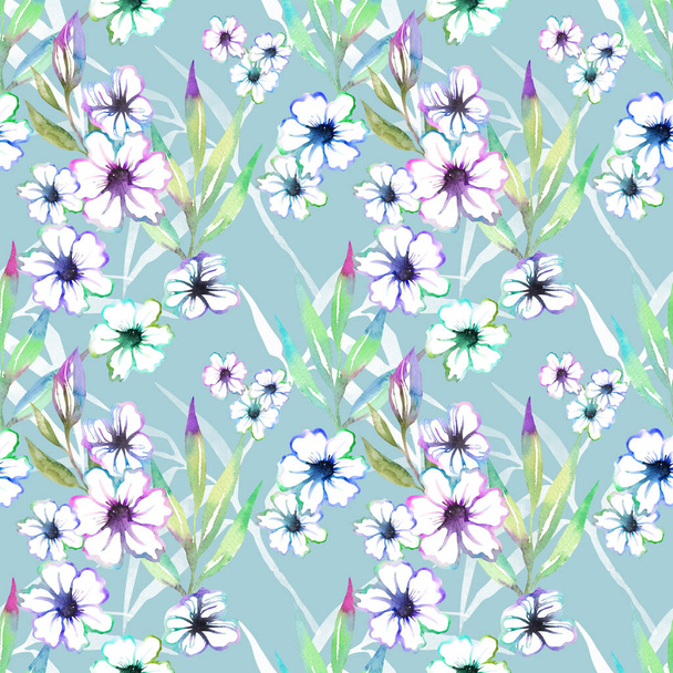 Spring floral pattern - Фото, зображення