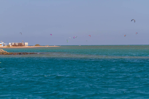 Kitesurfen, Ägypten  - Foto, Bild