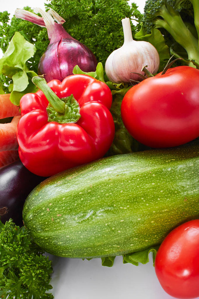 φρέσκα και υγιή λαχανικά - Φωτογραφία, εικόνα