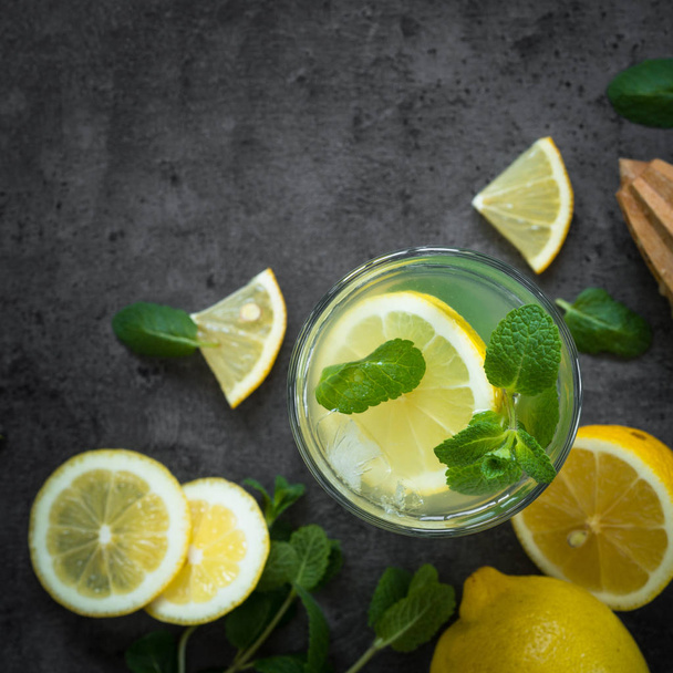 Lemonade Traditional Summer drink. - Фото, изображение