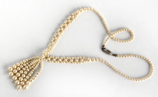 Vintage Perlenkette - Foto, Bild