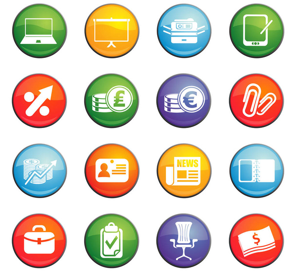 office icon set - Vector, Image