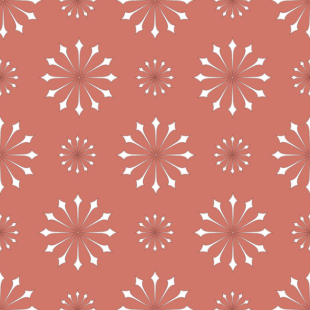 Archivo EPS10. Patrón geométrico floral sin costuras. Fondo vintage
 - Vector, imagen