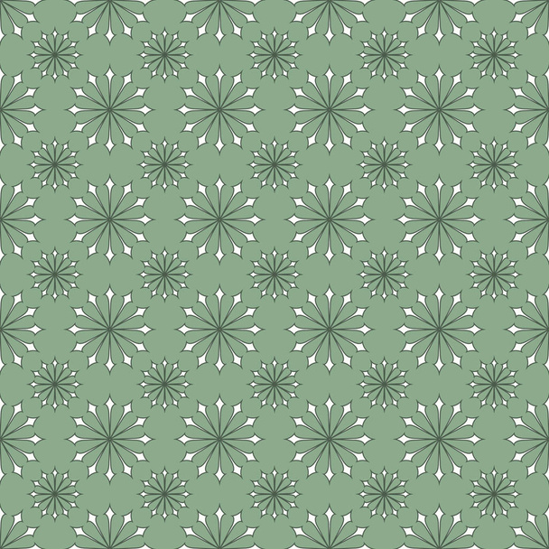 EPS10 file. Seamless floral geometric pattern. Vintage backgroun - Vektori, kuva