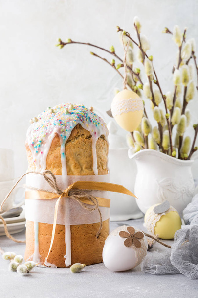 Húsvéti ortodox édes kenyér - Fotó, kép