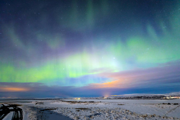 Light Aurora borealis - Foto, Bild