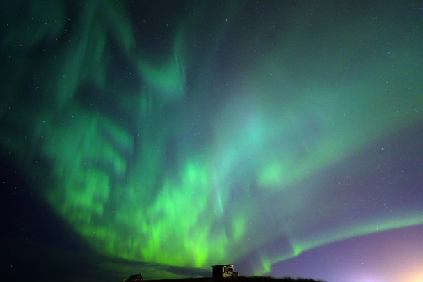 Light Aurora borealis - Foto, afbeelding