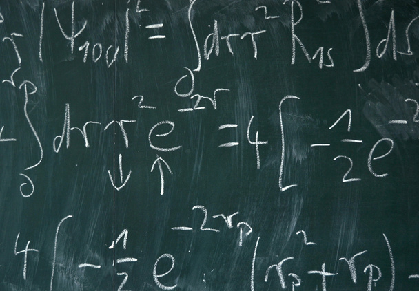 Math schoolbord - Foto, afbeelding