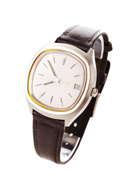 Reloj de pulsera aislado en blanco
 - Foto, Imagen