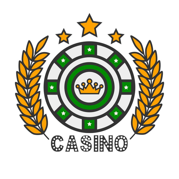 Casino simple icon - Вектор, зображення