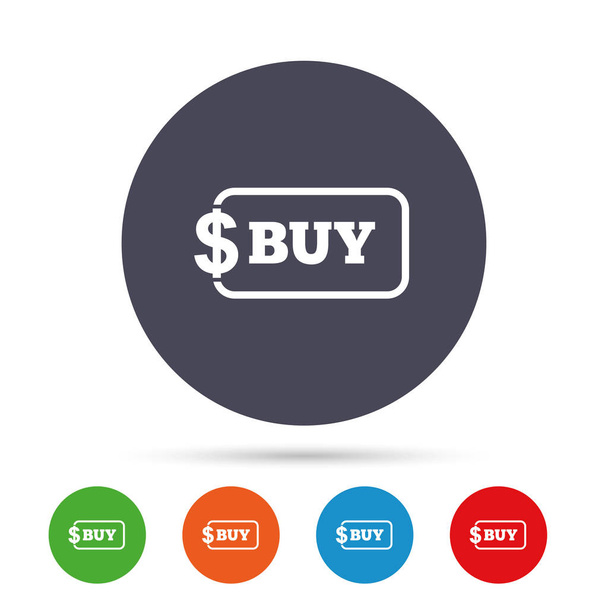 Online buying icons set - Vecteur, image