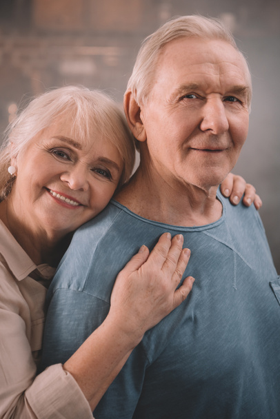 senior couple hugging  - Photo, Image