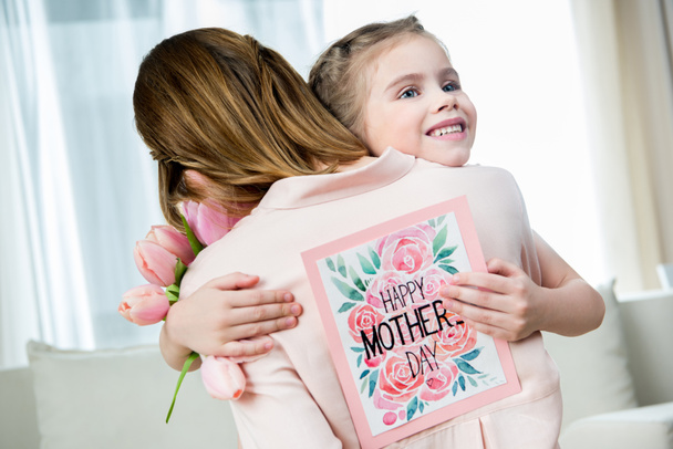 daughter greeting mother  - Photo, Image