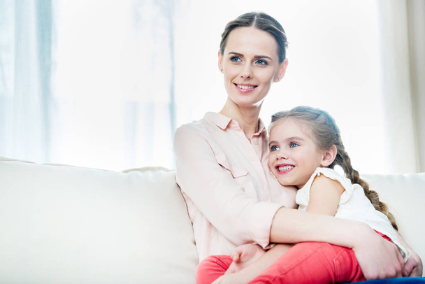 mother and daughter at home - Photo, Image