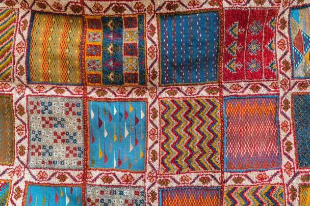 Marokkó szőnyeg, híres terméke a Morooco - Fotó, kép
