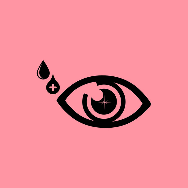 Jednoduchý ikona oka - Vektor, obrázek