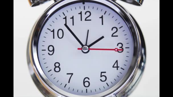 目覚まし時計アラーム時計をループ - 映像、動画