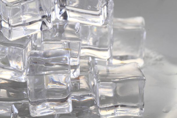 ice cubes background - Zdjęcie, obraz