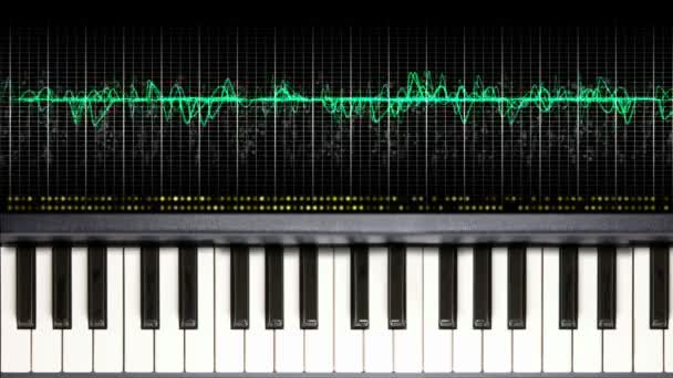 ピアノの発振器 - 映像、動画