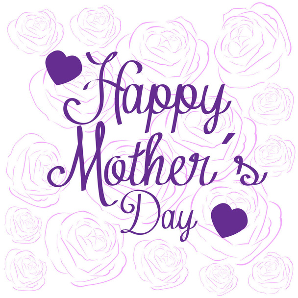 Happy Mother day - Vector, imagen